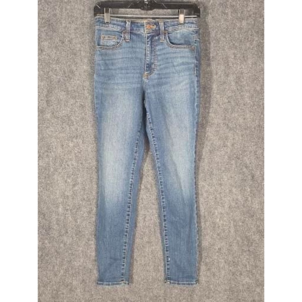 Universal Thread High Rise Skinny Jeans Womens 4R Medium Wash Blue Denim Stretch